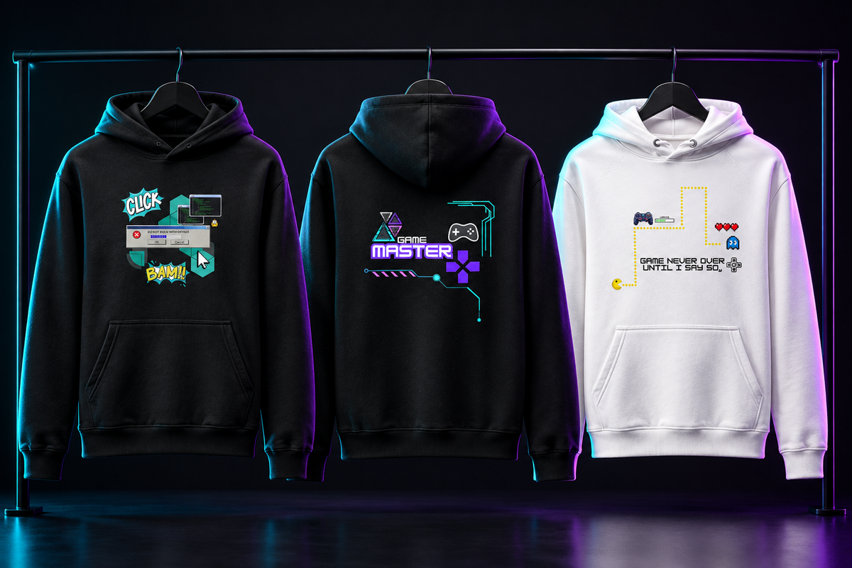 Hoodies on Hangers - Improved